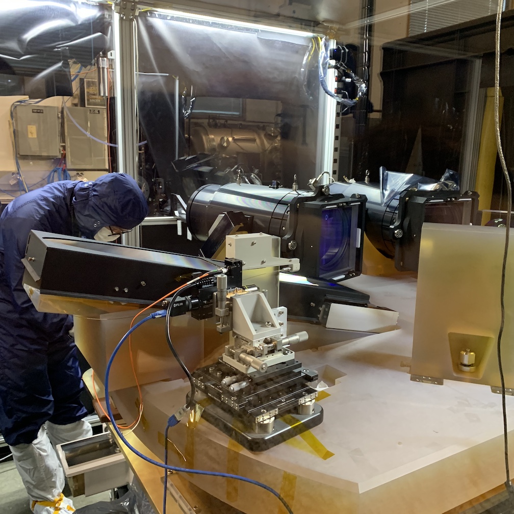 KPF Project Manager
                                        Kodi Rider assembling the main spectrograph at the Berkeley Space Sciences Laboratory.